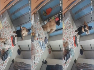 Tanker Mom And Daughter Wearing Cloths Part 1